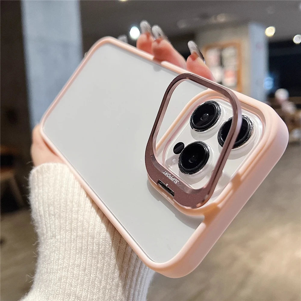 Für iPhone 17 Pro Max Luxus transparente Rahmenhülle