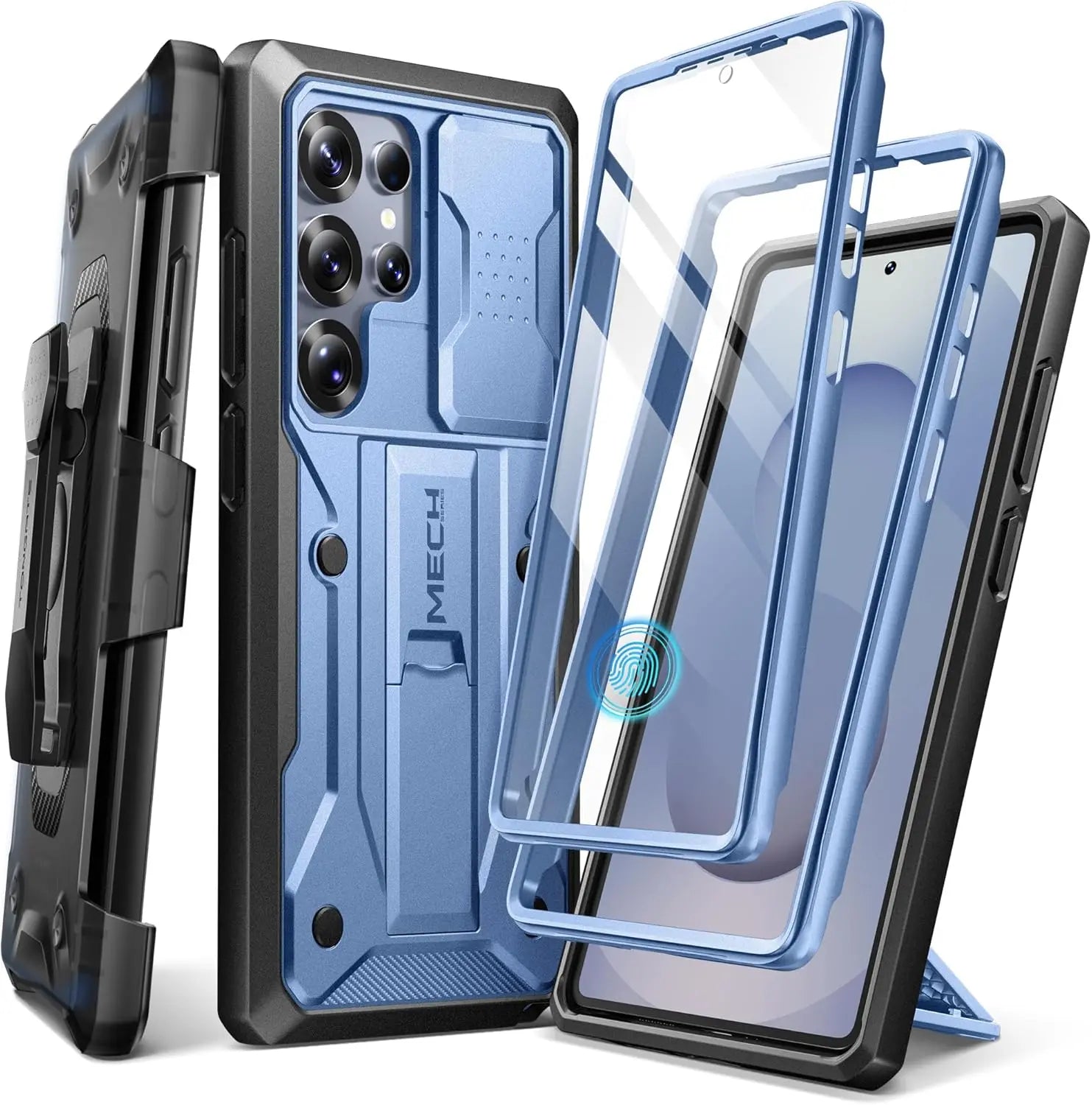 Robust protective case with stand for Galaxy S25 Ultra