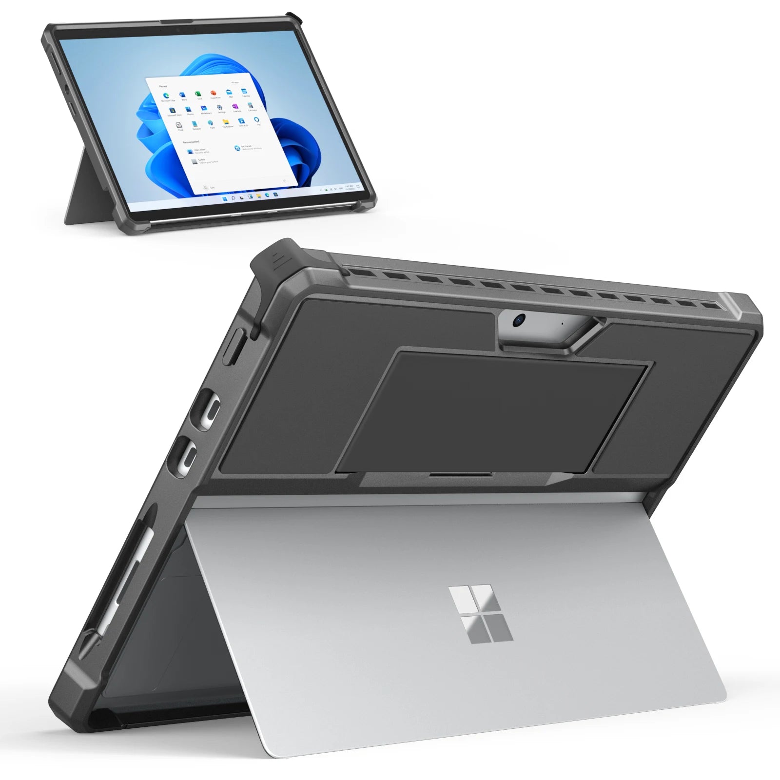 Surface Pro protective case with pen holder