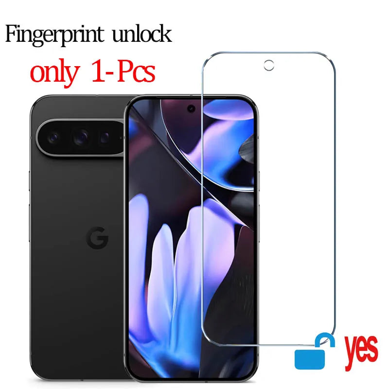 Panzerglas Fingerabdruck Pixel 9 Pro 10 8A 9A 7 8