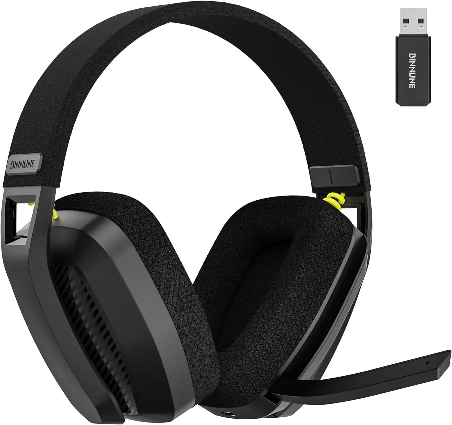 BINNUNE 2.4GHz Wireless Gaming-Headset