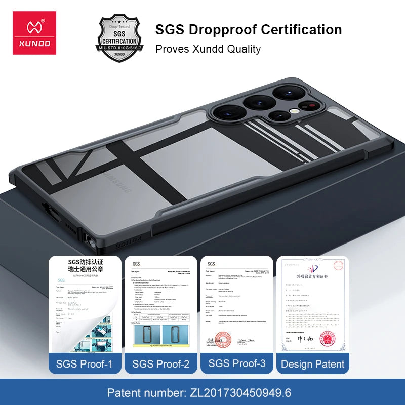 Stoßfeste Klare Hülle für Samsung Galaxy