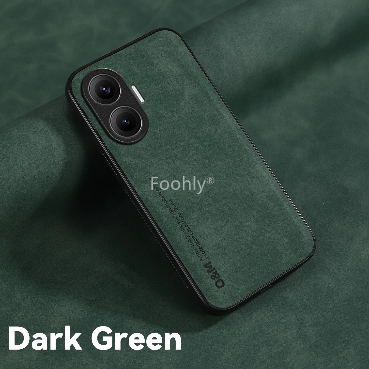 Nubuk Lederhülle für Xiaomi Poco F7