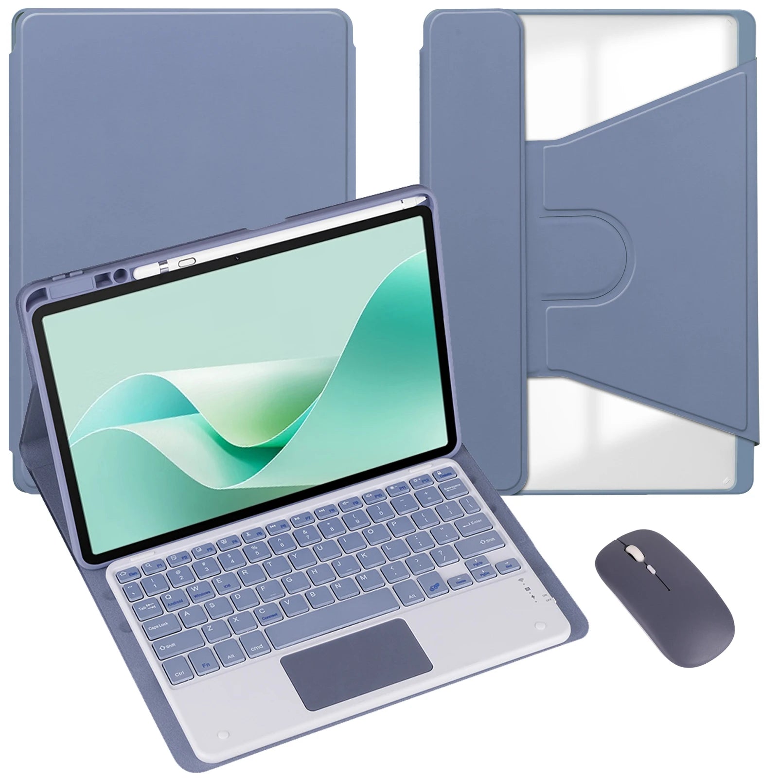 360° Drehbare Hülle mit Tastatur iPad Air Pro