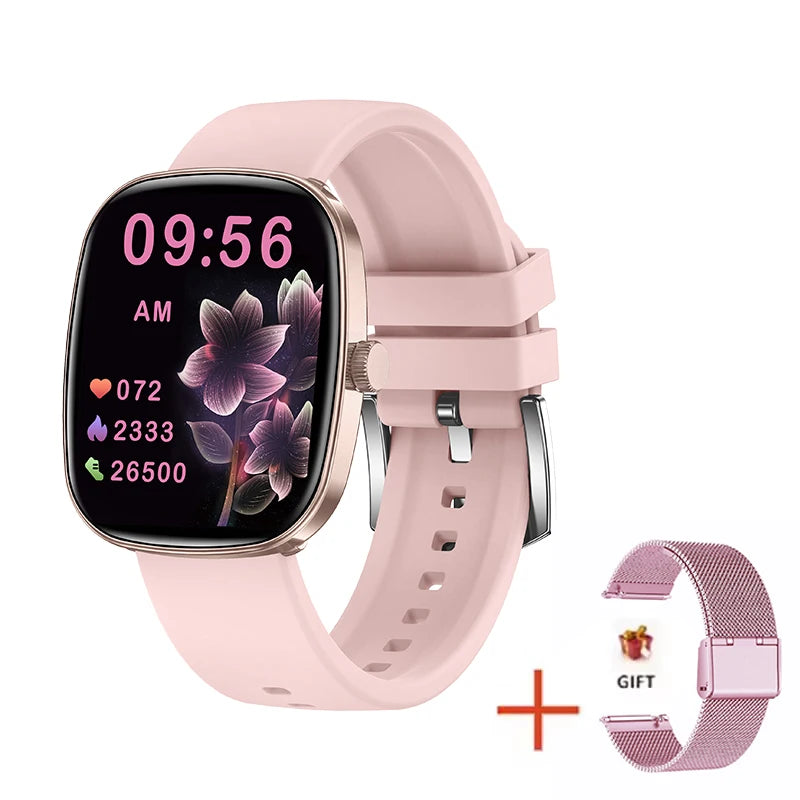 Smartwatch 2025 mit Farbdisplay und Bluetooth