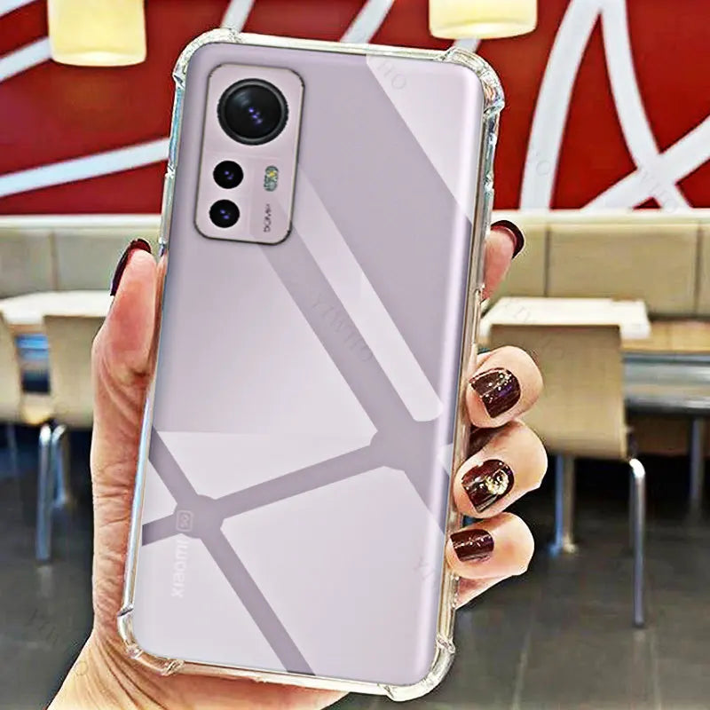 Xiaomi 12 TPU Klare Soft Hülle Transparent