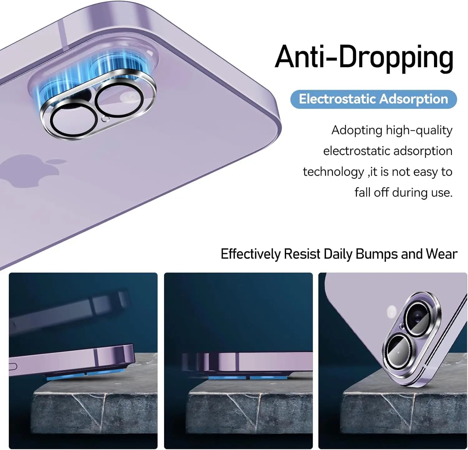 HD Kamera Schutzfolie 9H für iPhone 17