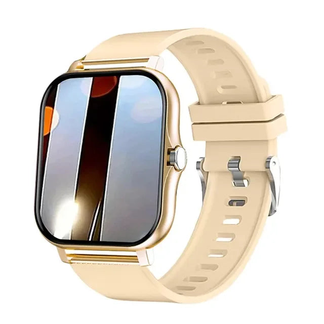 Moderne Smartwatch mit Touchscreen und Fitness-Tracking