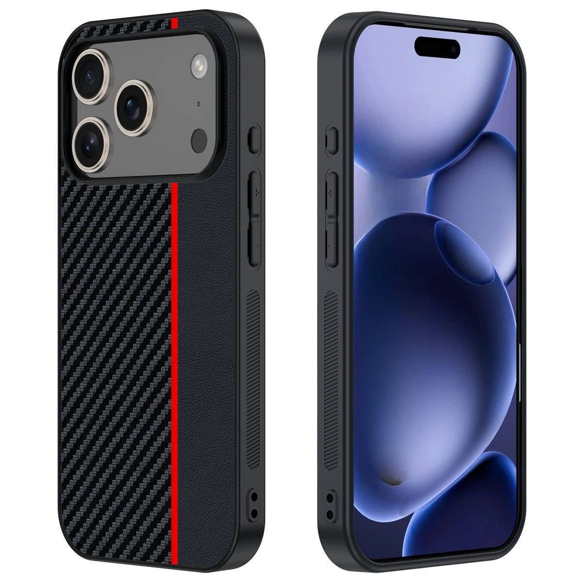 Lederhülle für iPhone 17 Pro Max – Luxus PU-Leder Case