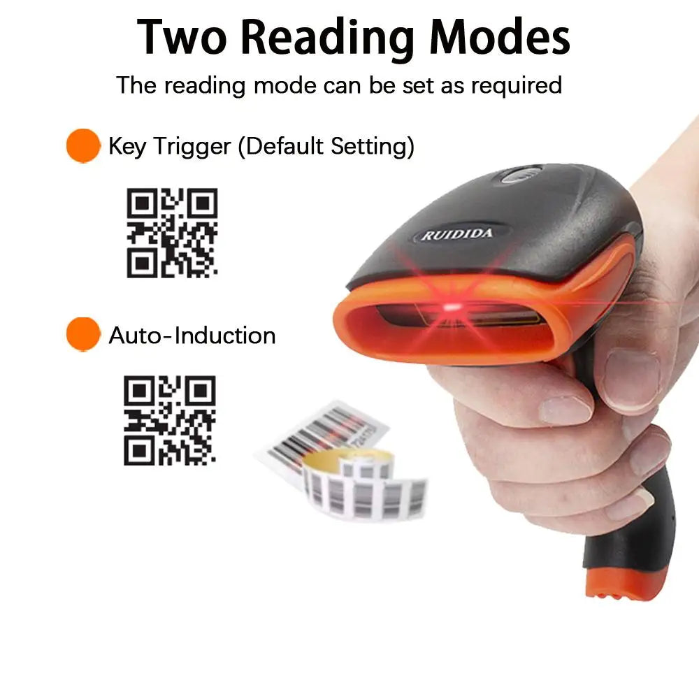 Mobiler 2D Barcode Scanner für QR & PDF417 Codes