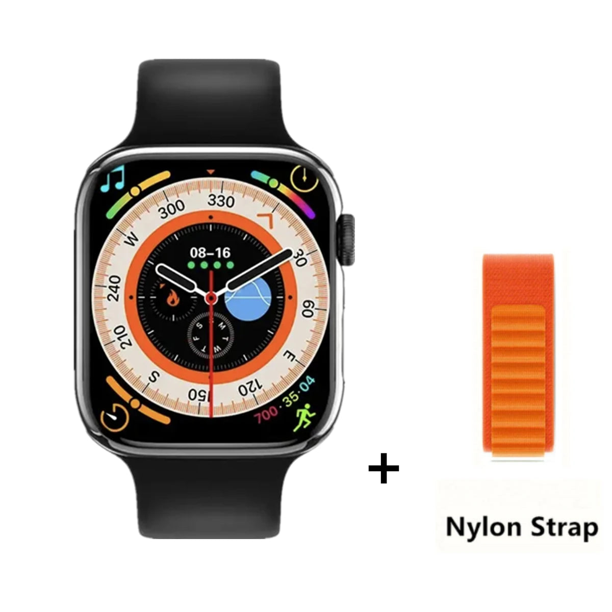 Moderne Smartwatch 10 GPS NFC BT-Anruf Herren