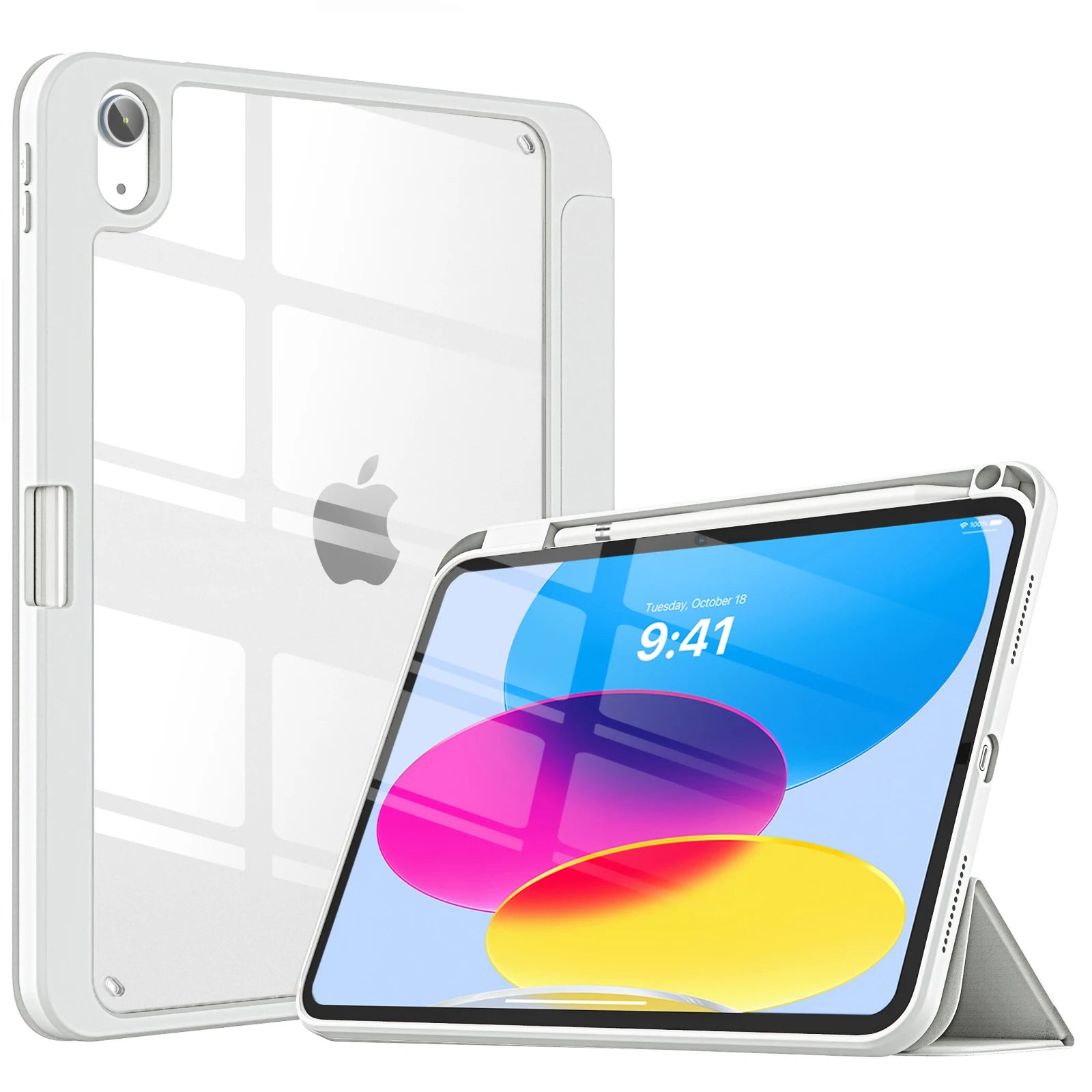 iPad 10 Case 2022 with Pen Holder