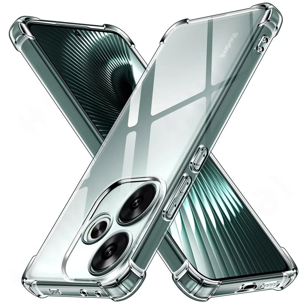 Transparente TPU Hülle für Xiaomi Modelle mit Stoßschutz