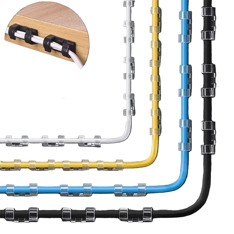 Selbstklebende Kabelclips 5–60 Stück Organizer