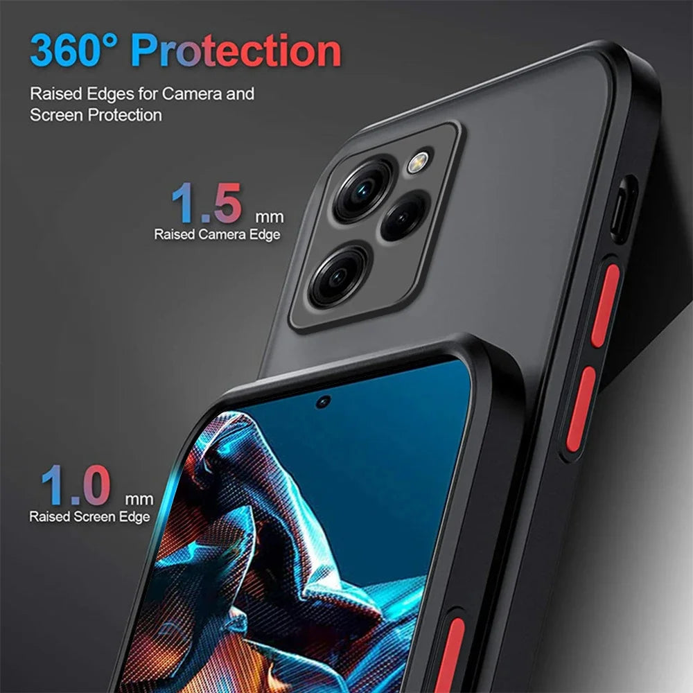 Coque mate de luxe pour Xiaomi et Redmi