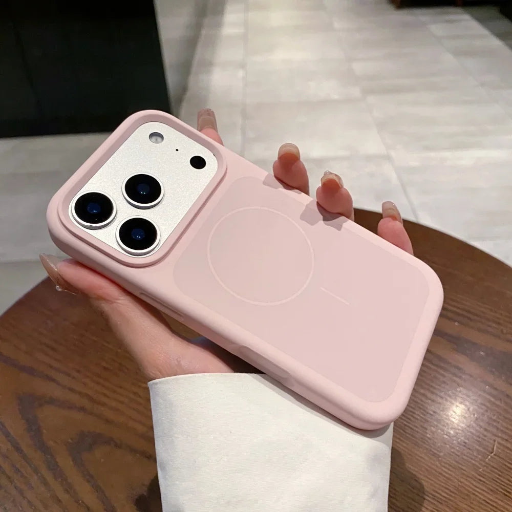 Flüssigsilikon Hülle für iPhone 17 Magsafe