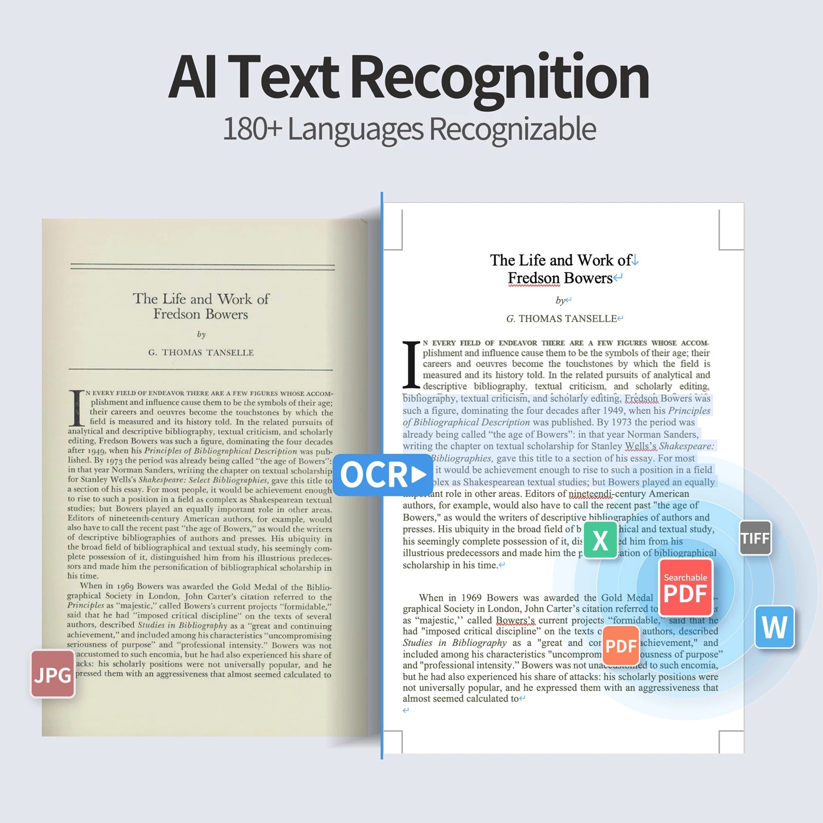Tragbarer Buch- & Dokumentenscanner A3 14MP