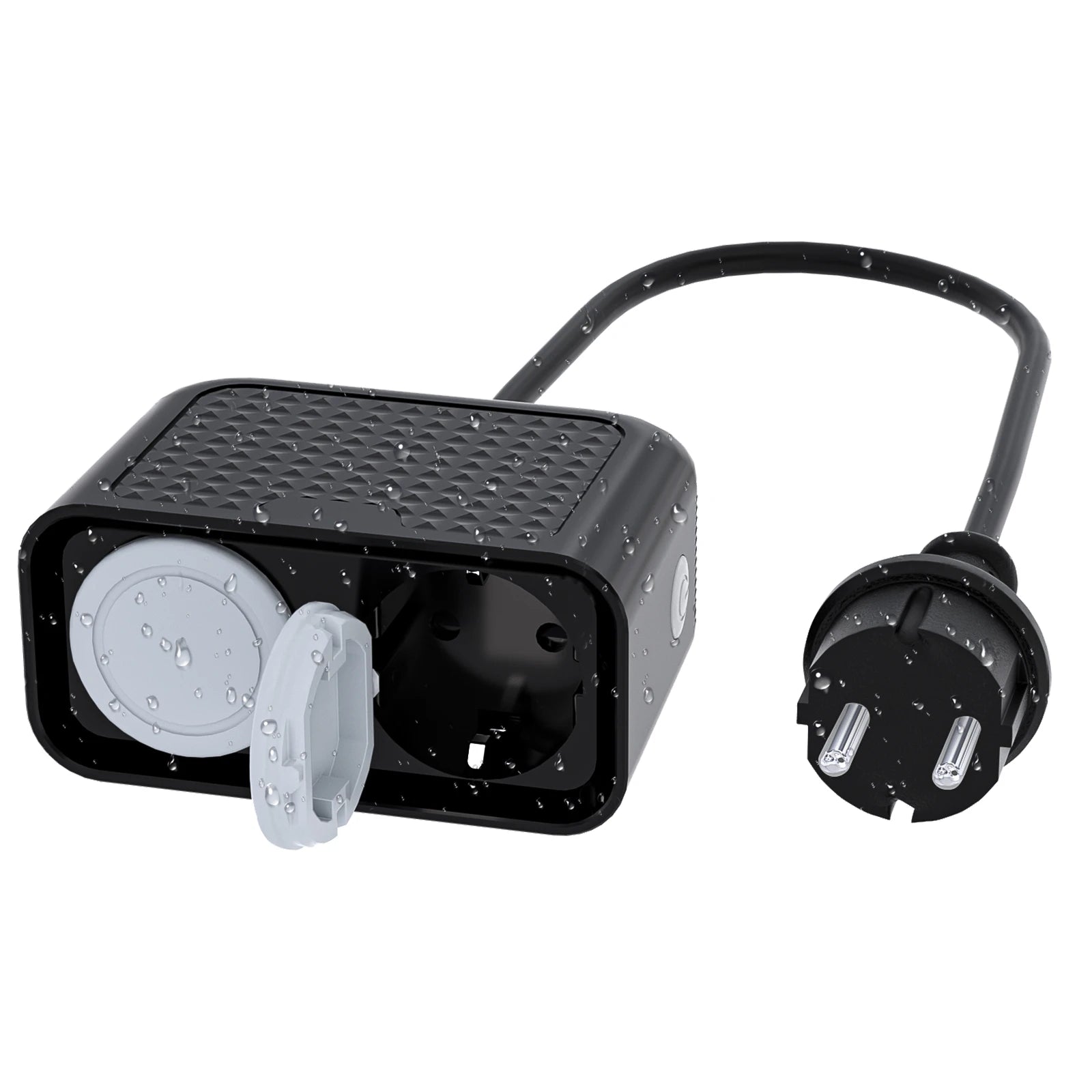 WLAN Außensteckdose IP44 mit Fernsteuerung und Sprachsteuerung