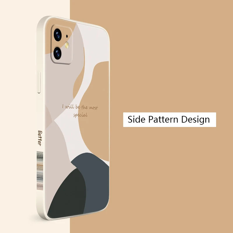 Cartoon Blumenhülle für Galaxy S & A-Serie