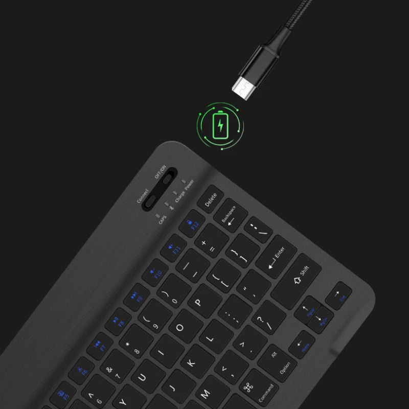 10" Magnetic Bluetooth Keyboard iPad