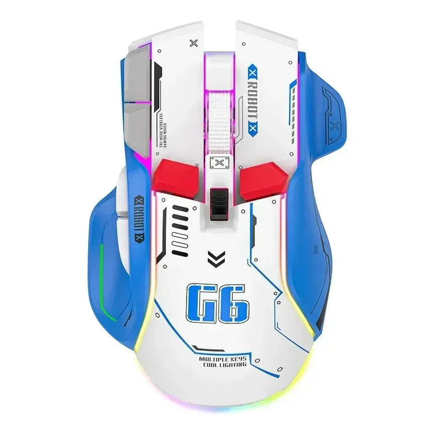 Leichte Tri-Mode RGB Gaming-Maus mit 16000 DPI