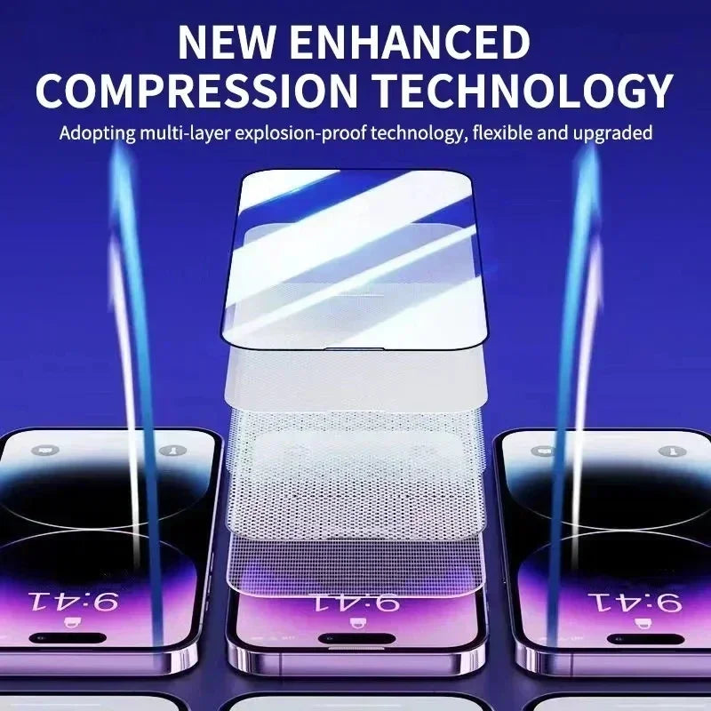 Glas-Displayschutz iPhone 1–3 Stück