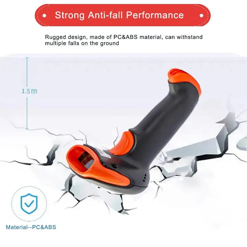 Mobiler 2D Barcode Scanner für QR & PDF417 Codes