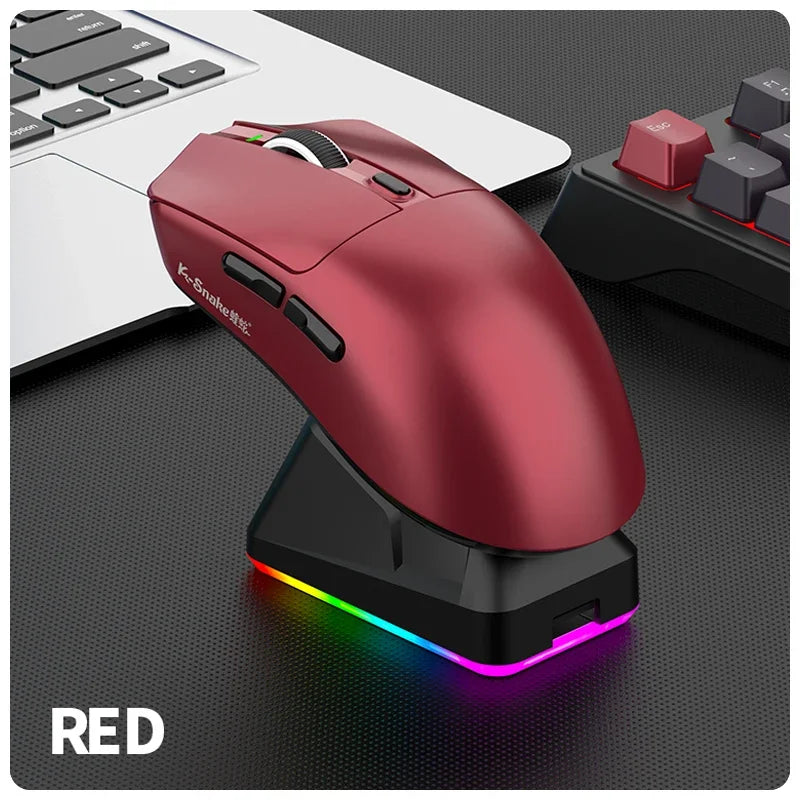 Kabellose Gaming-Maus mit RGB und 12000 DPI