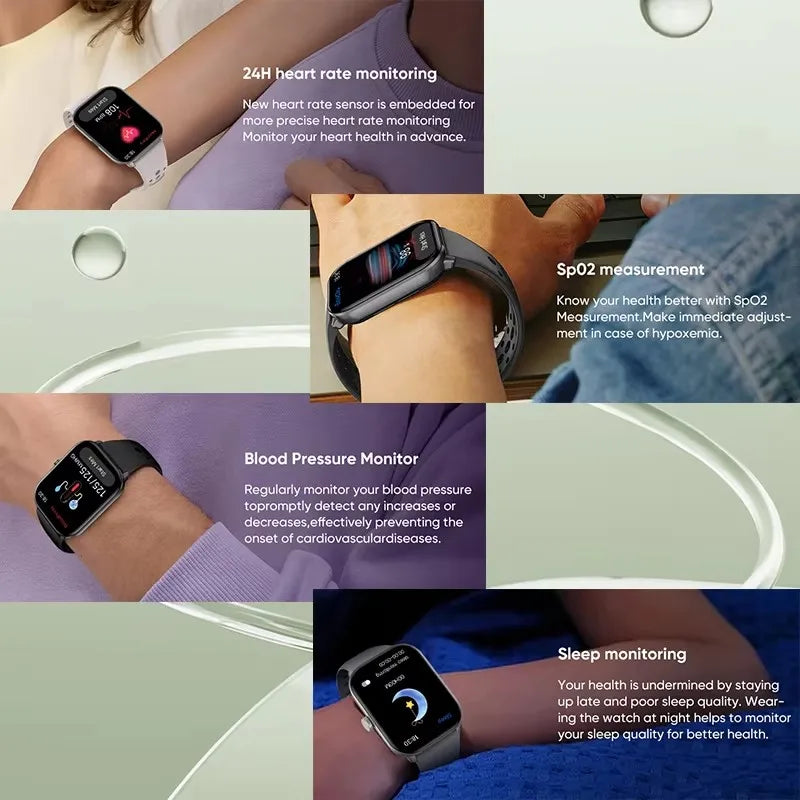 Moderne Sport-Smartwatch mit AMOLED und GPS 2025