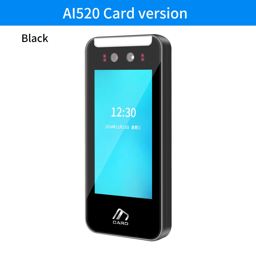 5" AI Face Recognition & Fingerprint Terminal WiFi