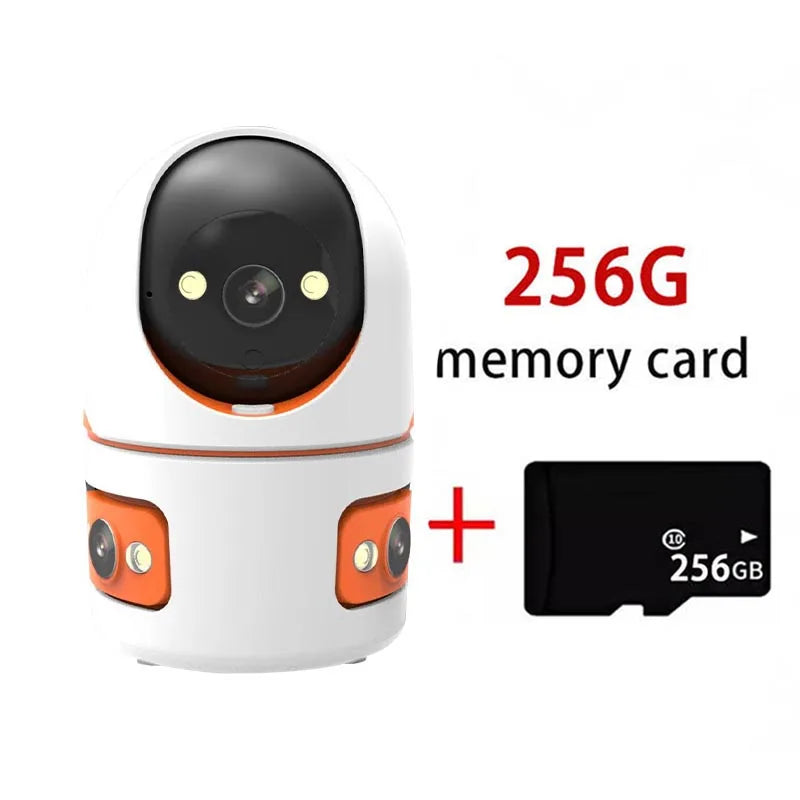 15MP WiFi surveillance camera with PTZ and baby monitor