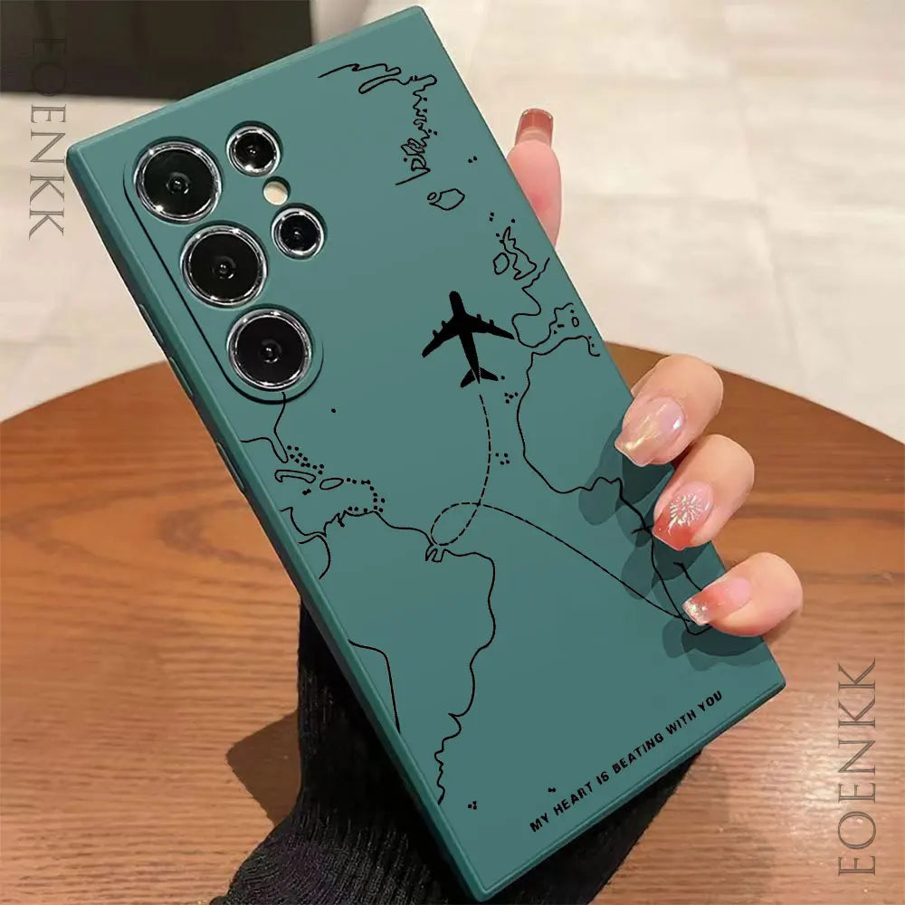 Kieselgel Flugzeug-Hülle Samsung