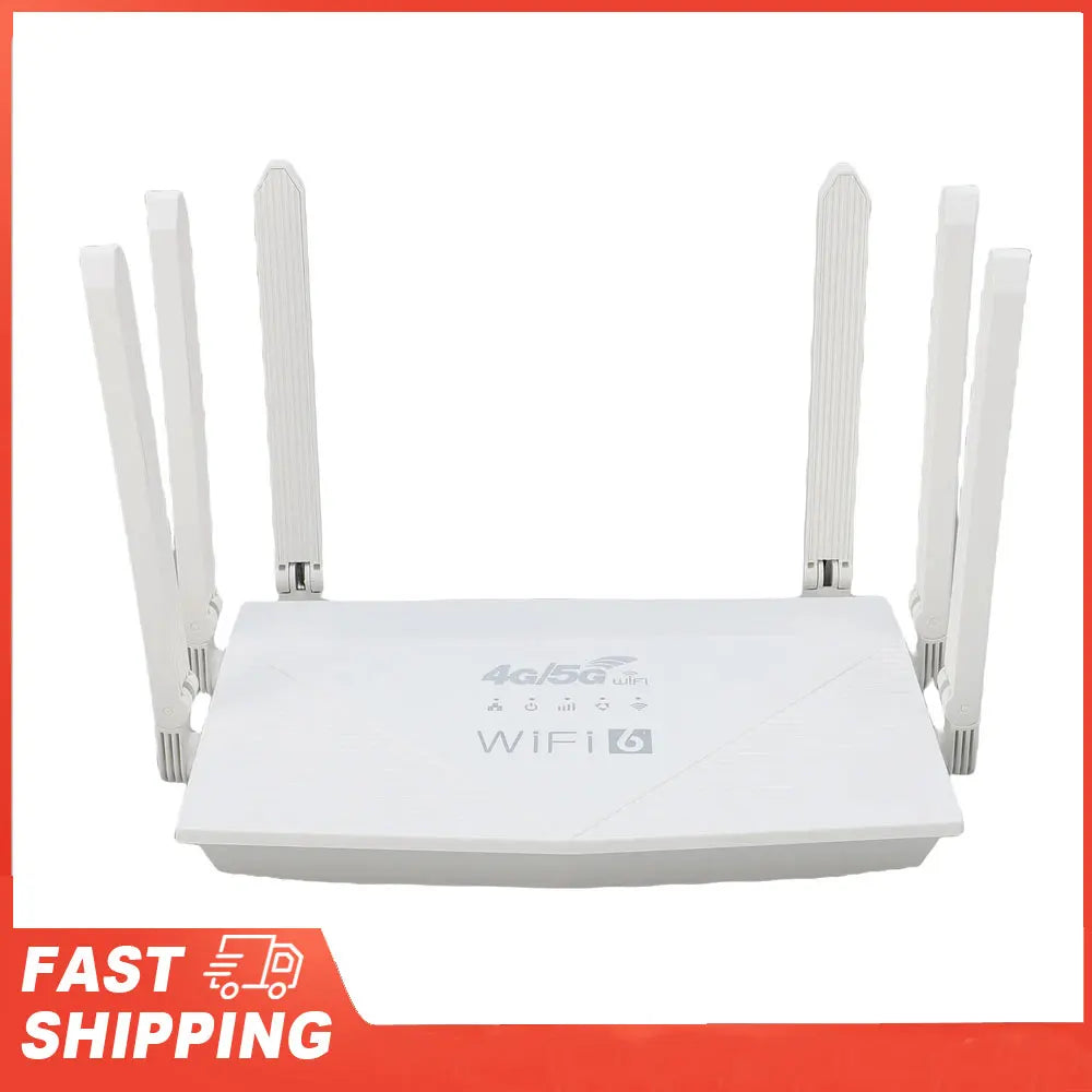 WLAN router WiFi6 4G 5G with SIM slot 300Mbps