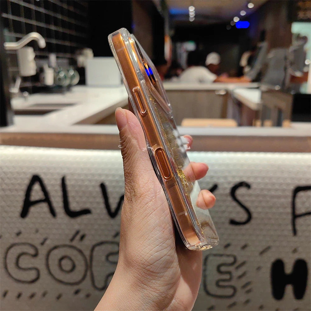 Glitzer Silikon TPU Hülle iPhone Pro Max