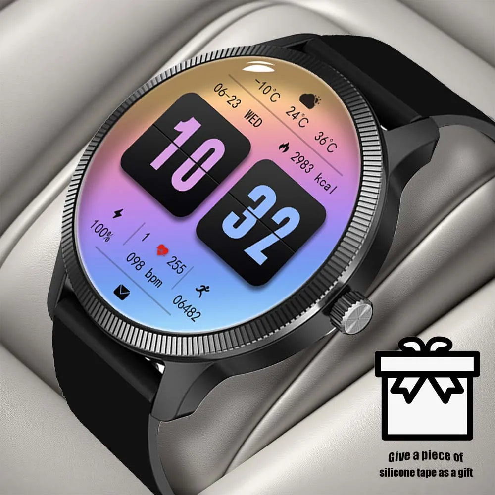 AMOLED Smartwatch Herren 1,3 Zoll Gesundheitstracker