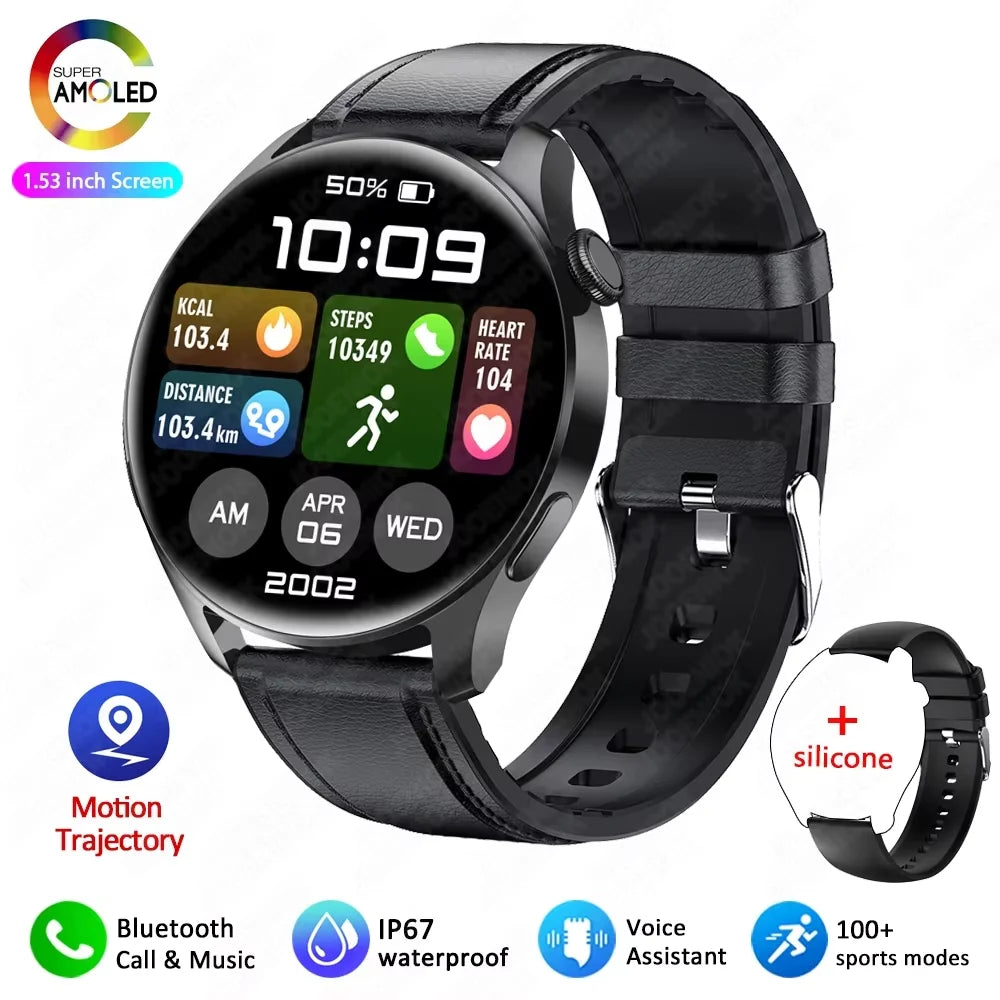 Ultradünne Outdoor-Smartwatch mit Gesundheitsüberwachung