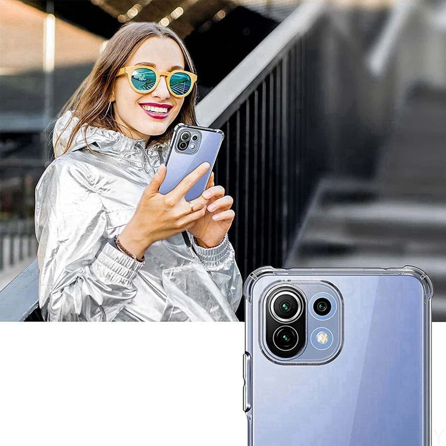 Silikonhülle Stoßfest für Xiaomi Modelle