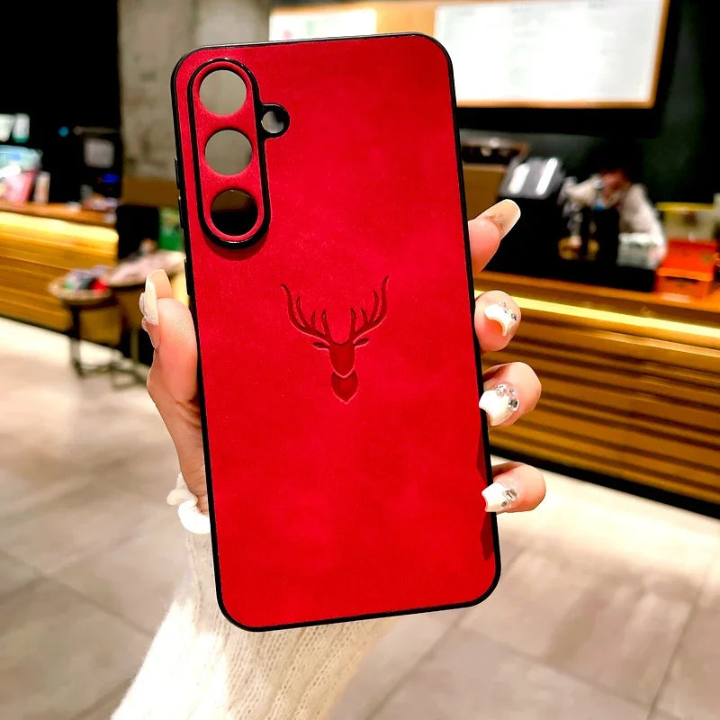 Retro Leder Handyhülle für Samsung Galaxy Modelle