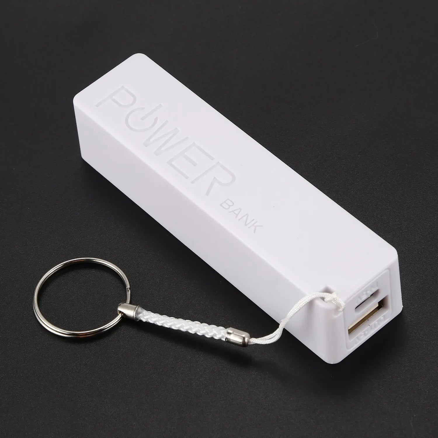 Portable Power Bank Charger 18650 Keychain
