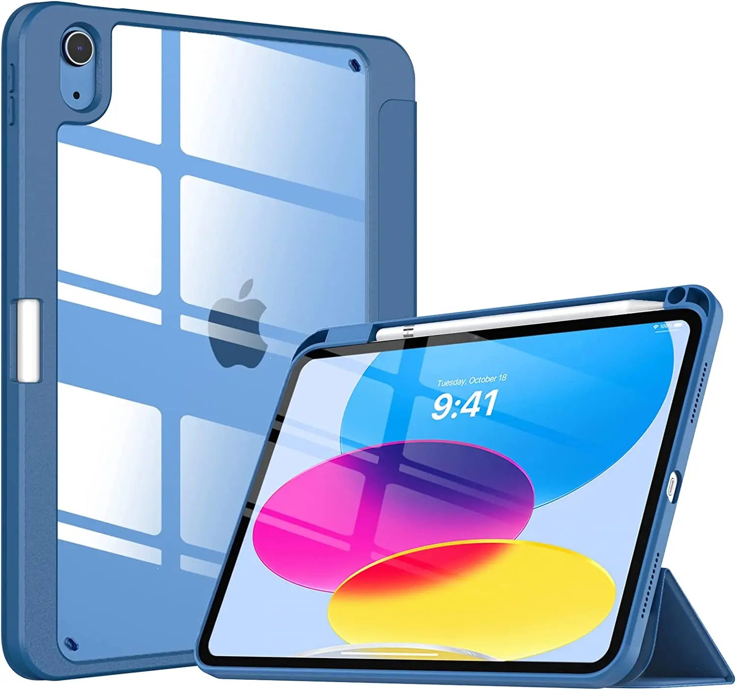 iPad 10 Case 2022 with Pen Holder