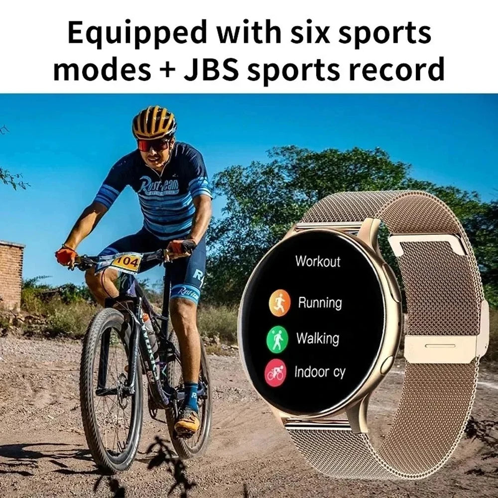 Elegante HD-Smartwatch Damen & Herren mit Anruf 2025