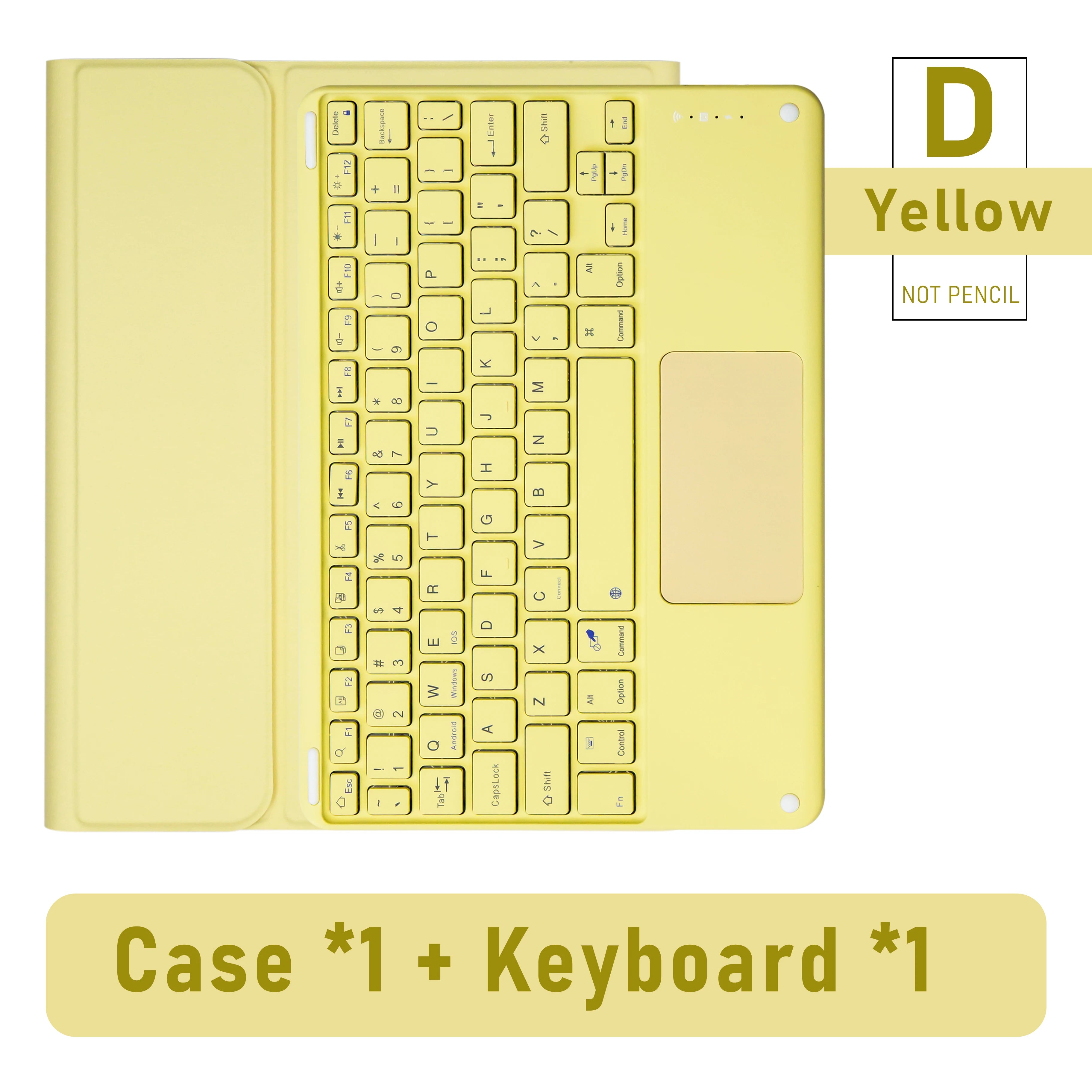 Kabellose Tastatur & Maus für iPad Hülle