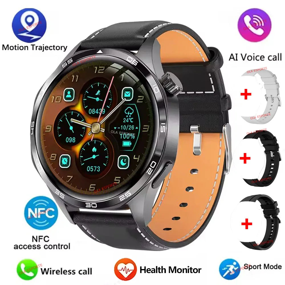 Uhr 5 Pro GPS Smartwatch Herren mit AMOLED Display