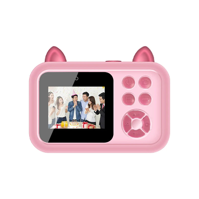 Kinderkamera Sofortdruck 1080P Mini HD Spielzeug