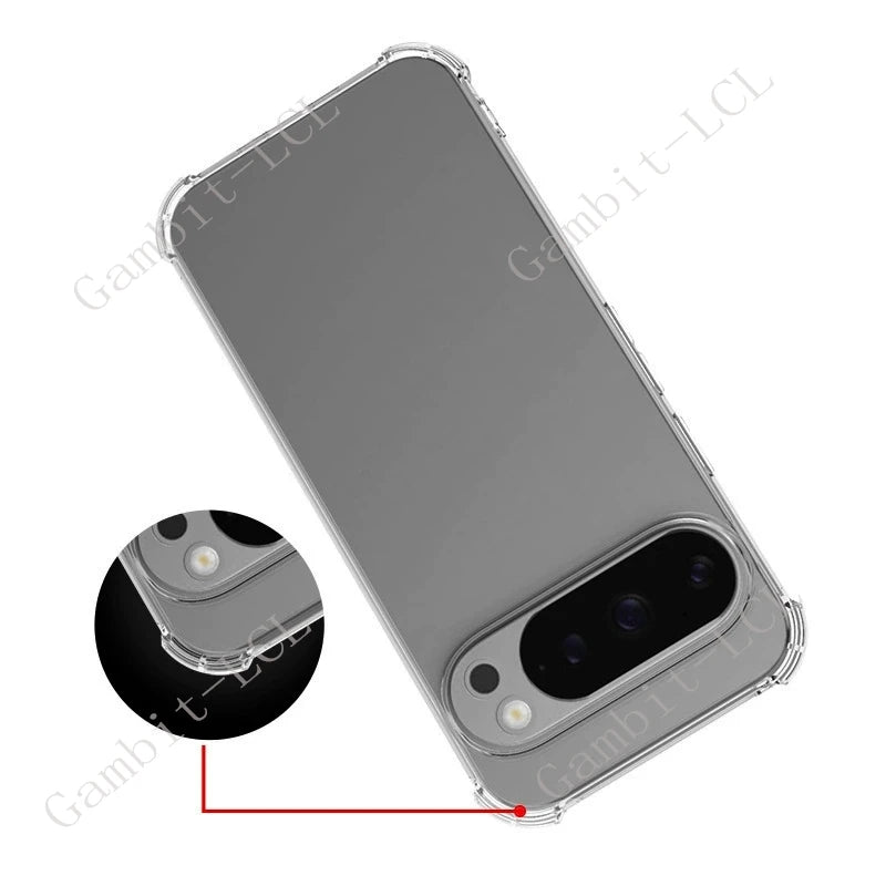 Stoßfeste TPU-Hülle für Google Pixel 10 Pro XL