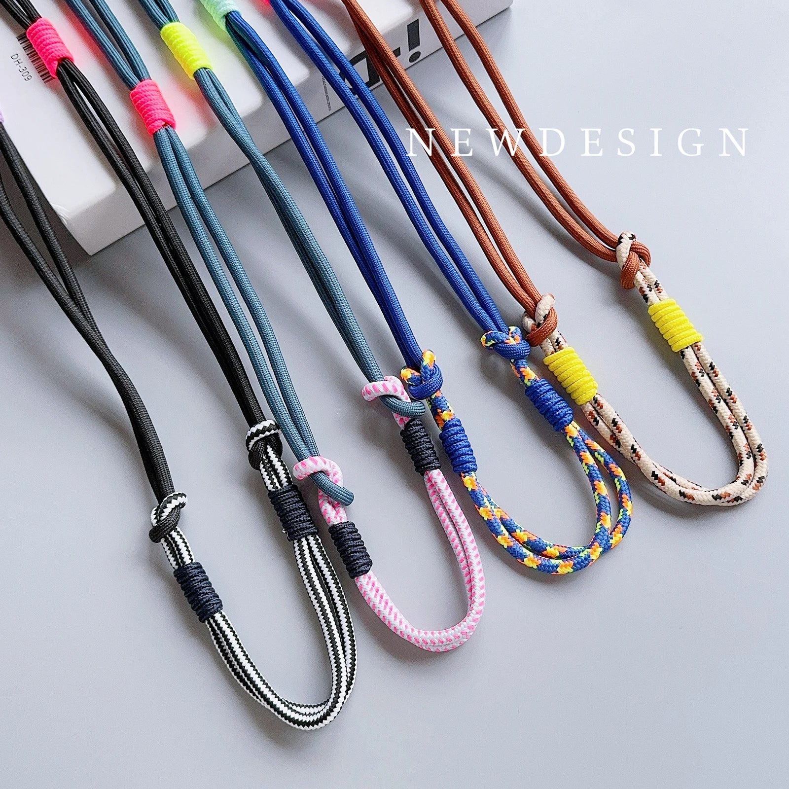 Personalisierter Trend Doppel-Farbiger Handy-Lanyard