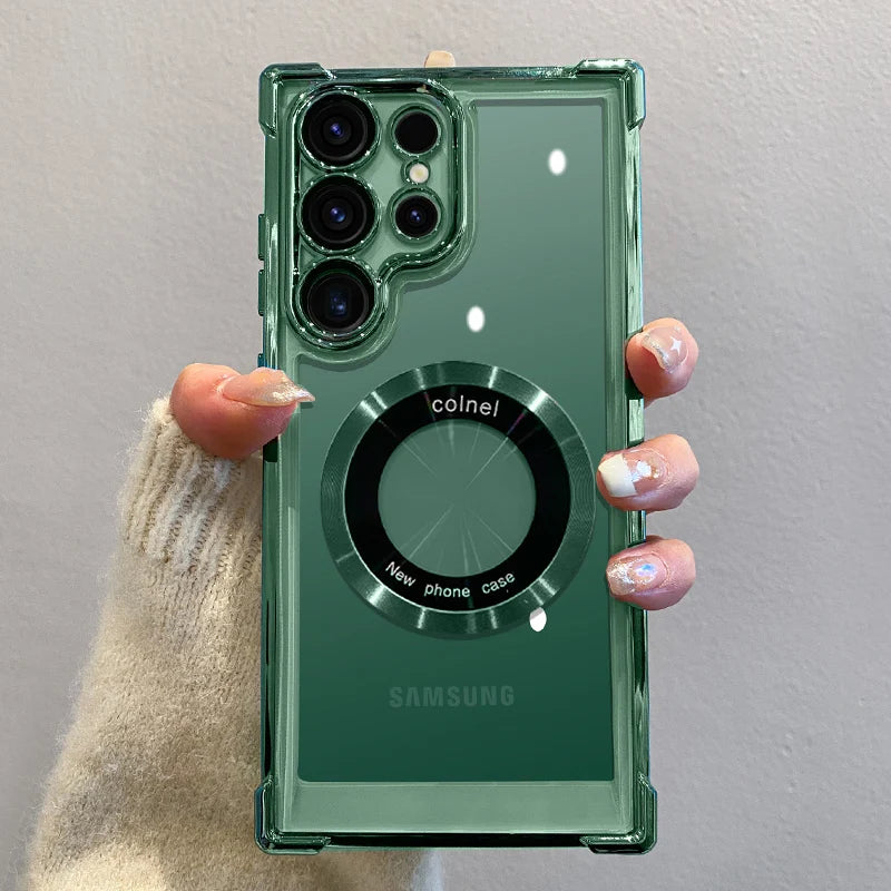 Magnetische Hülle für Samsung S25–S22