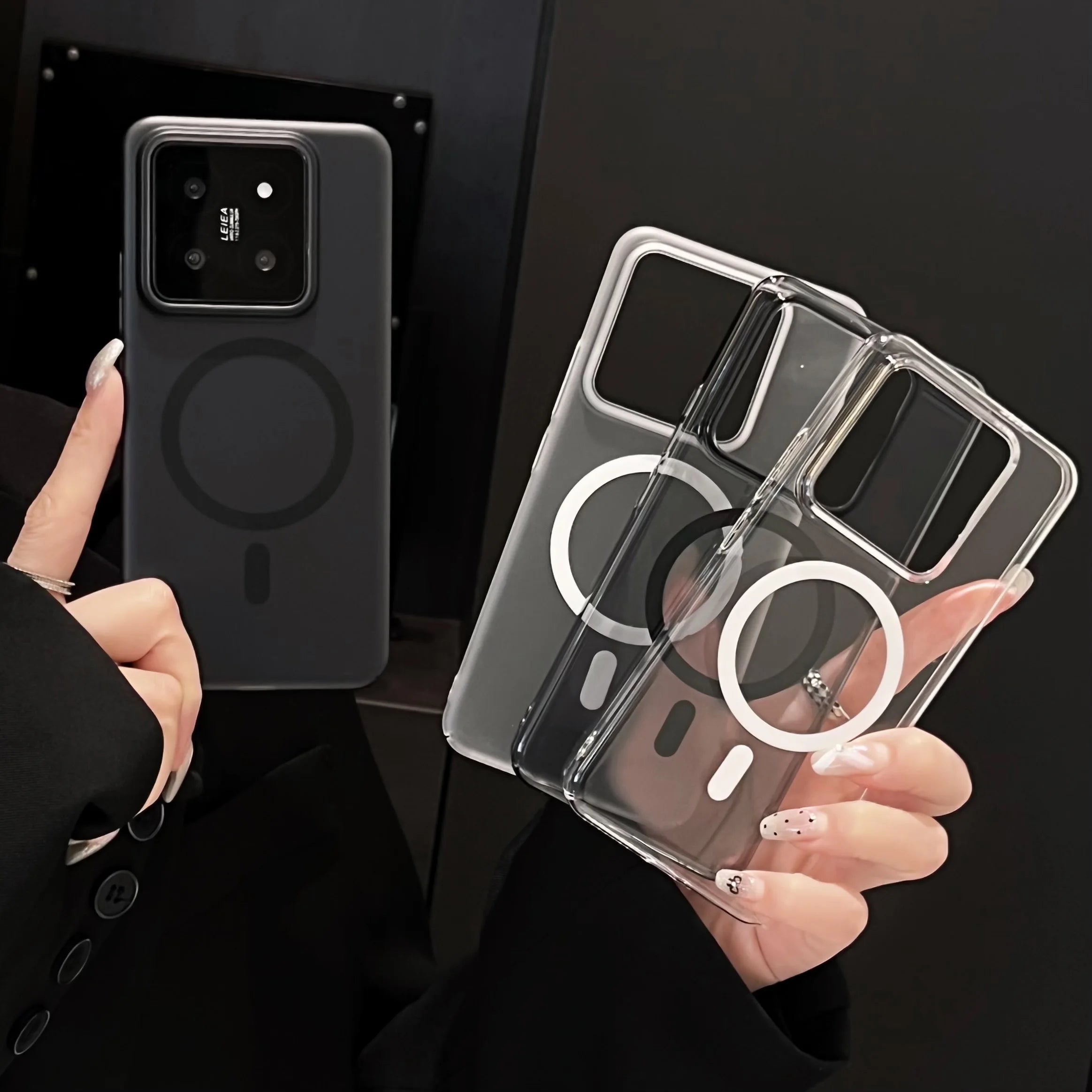 Transparente Magsafe-Hülle für Xiaomi