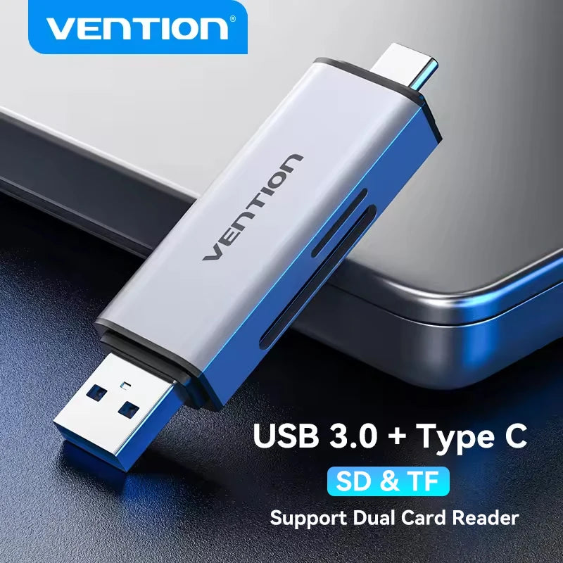 Tions USB C SD Kartenleser Micro TF Adapter