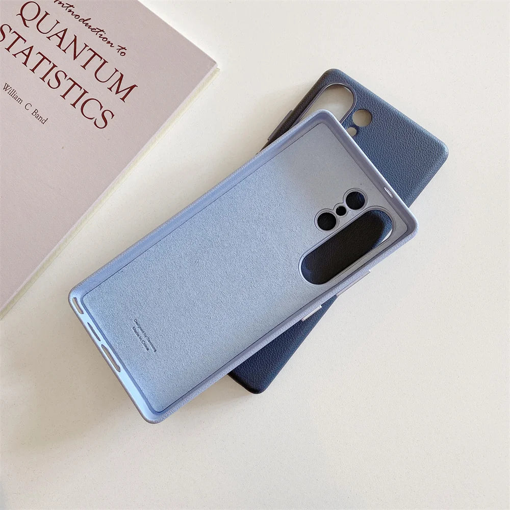 Luxus Lederhülle für Samsung Galaxy S25 Ultra